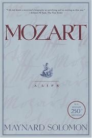 Cover of Mozart: A Life