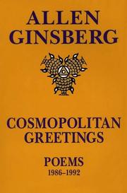 Cover of Cosmopolitan Greetings: Poems 1986-1992