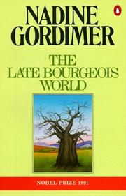 Cover of The Late Bourgeois World