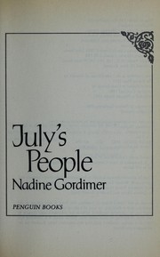 Cover of July's People