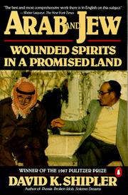 Cover of Arab and Jew: Wounded Spirits in a Promised Land