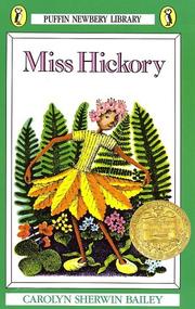 Cover of Miss Hickory
