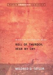 Cover of Roll of Thunder, Hear My Cry