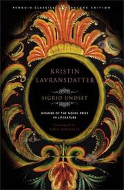 Cover of Kristin Lavransdatter