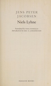 Cover of Niels Lyhne