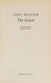 Cover of The Actual