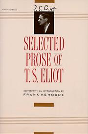 Cover of Selected Essays