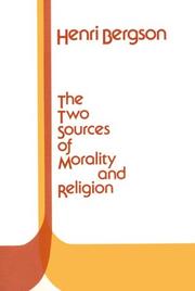 Cover of The Two Sources of Morality and Religion
