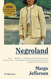 Cover of Negroland: A Memoir