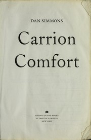 Cover of Carrion Comfort