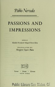 Cover of Passions and Impressions