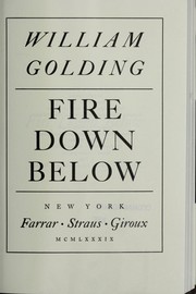 Cover of Fire Down Below