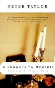 Cover of A Summons to Memphis