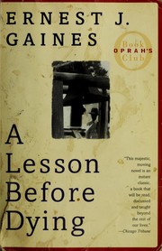 Cover of A Lesson Before Dying