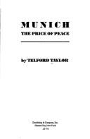 Cover of Munich: The Price of Peace