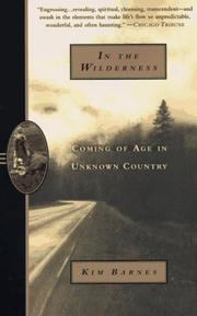 Cover of In the Wilderness: Coming of Age in Unknown Country