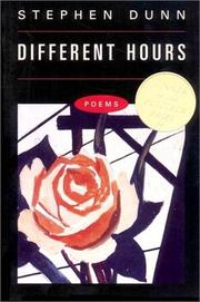 Cover of Different Hours