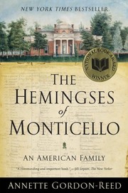 Cover of The Hemingses of Monticello: An American Family