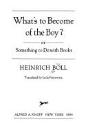 Cover of What's to Become of the Boy?