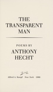 Cover of The Transparent Man