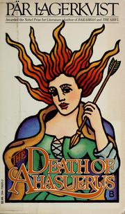 Cover of The Death of Ahasuerus
