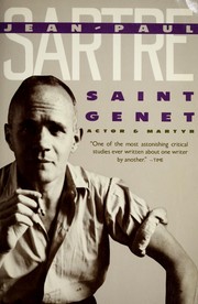 Cover of Saint Genet