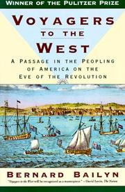 Cover of Voyagers to the West: A Passage in the Peopling of America on the Eve of the Revolution