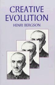 Cover of The Creative Evolution