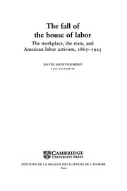 Cover of The Fall of the House of Labor