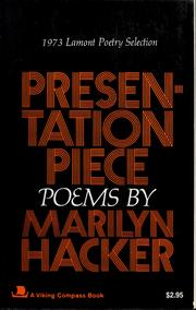 Cover of Presentation Piece