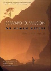 Cover of On Human Nature