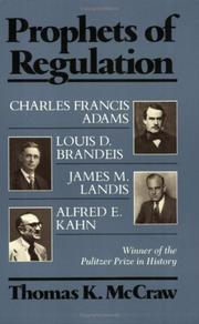 Cover of Prophets of Regulation