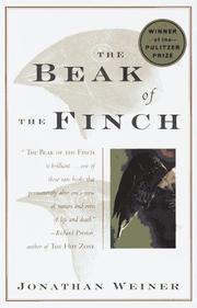 Cover of The Beak Of The Finch: A Story Of Evolution In Our Time
