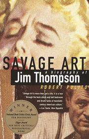 Cover of Savage Art: A Biography of Jim Thompson