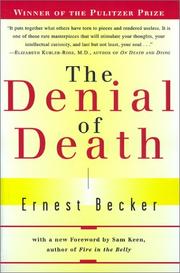 Cover of The Denial of Death