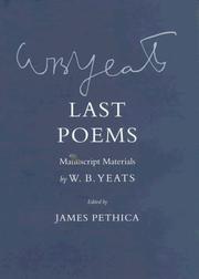Cover of Last Poems
