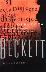 Cover of Disjecta