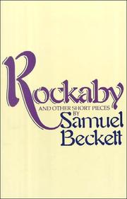Cover of Rockaby