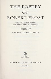 Cover of Collected Poems