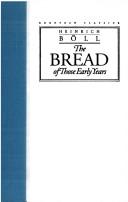 Cover of The Bread of Those Early Years