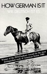 Cover of How German Is It