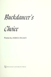 Cover of Buckdancer's Choice: Poems