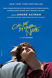 Cover of Call Me By Your Name