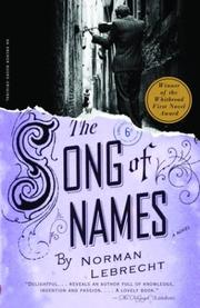 Cover of The Song of Names