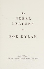 Cover of The Nobel Lecture