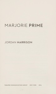 Cover of Marjorie Prime