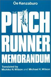 Cover of The Pinch Runner Memorandum