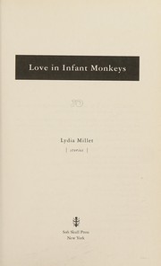 Cover of Love in Infant Monkeys