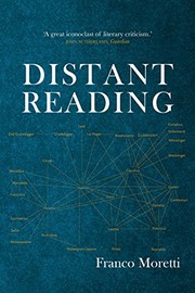 Cover of Distant Reading