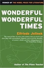Cover of Wonderful, Wonderful Times